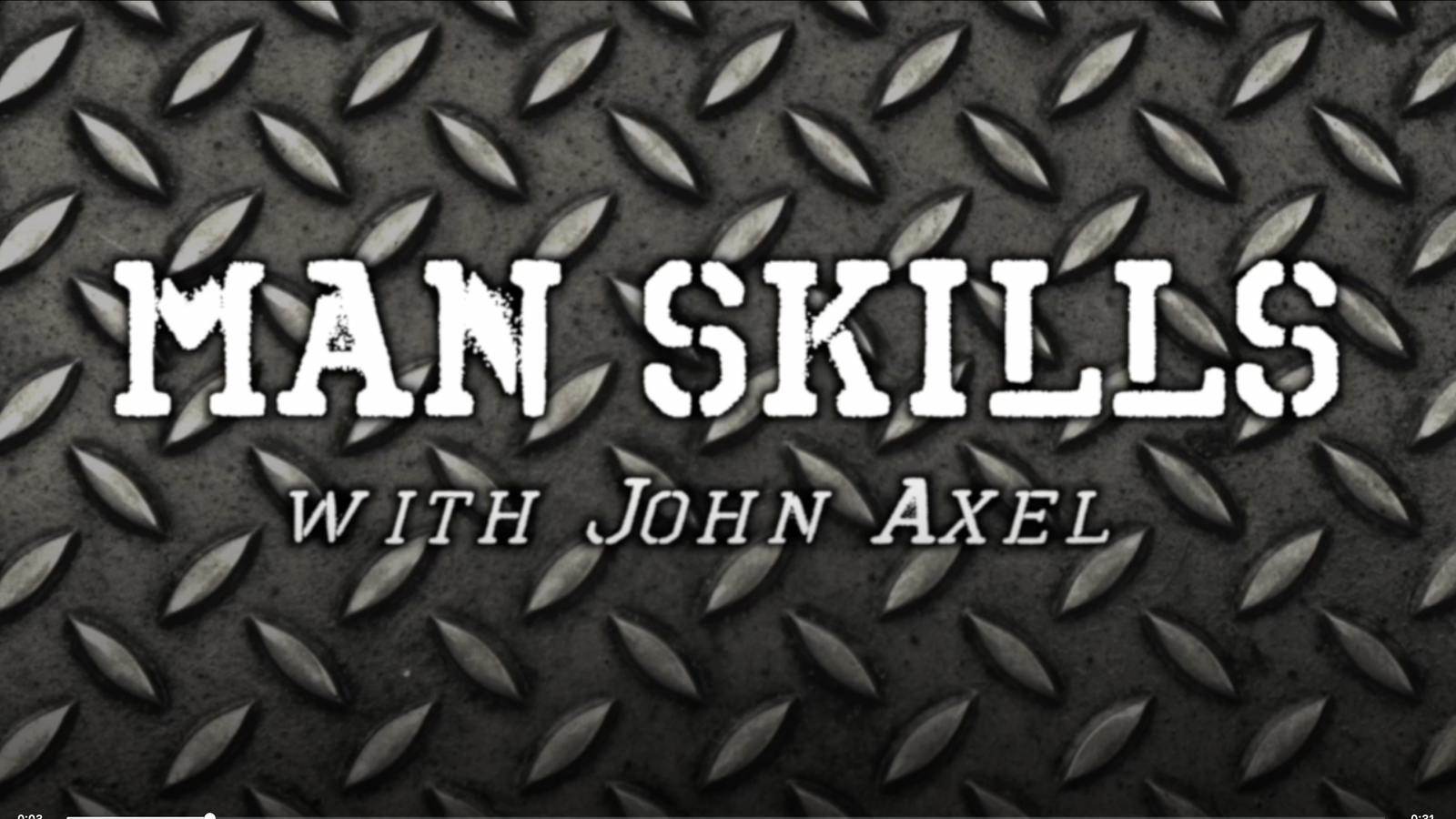 Man Skills Show Preview